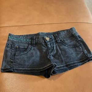 Womens Mini Denim Shorts